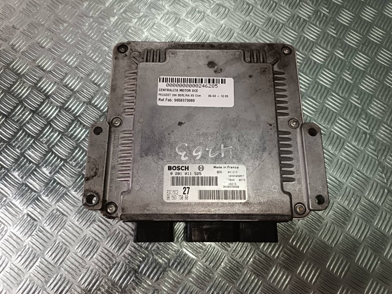 Recambio de centralita motor uce para peugeot 206 berlina xs clim referencia OEM IAM 9658373080 0281011525 BOSCH