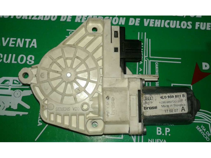Recambio de motor elevalunas delantero izquierdo para audi q7 (4l) 3.0 tdi referencia OEM IAM 4L0959801B 977273101 BROSE
