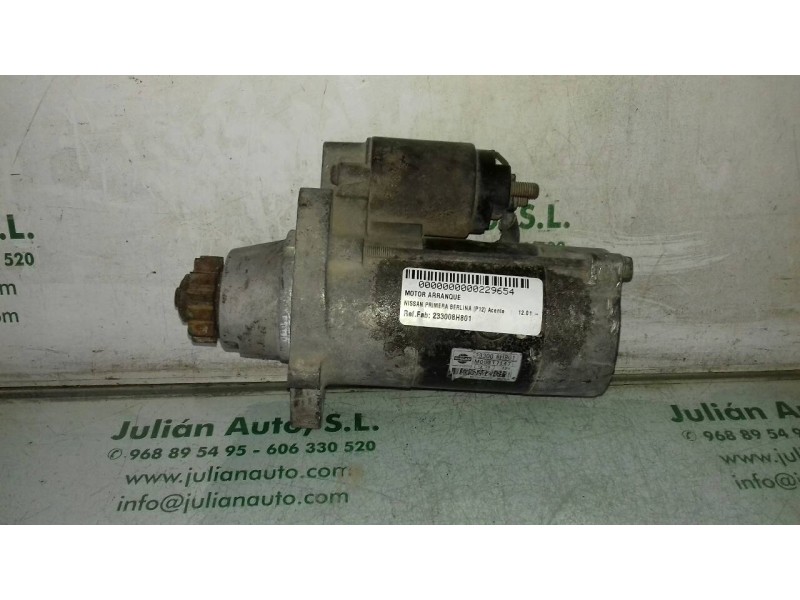 Recambio de motor arranque para nissan primera berlina (p12) acenta referencia OEM IAM 233008H801 M008T71471 MITSUBISHI