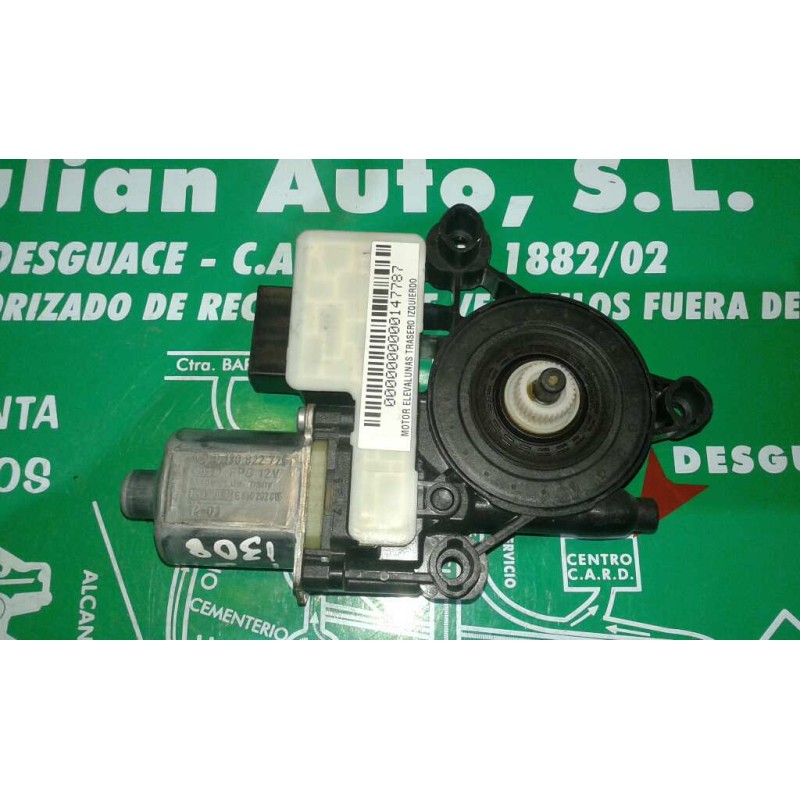 Recambio de motor elevalunas trasero izquierdo para seat leon (5f1) reference referencia OEM IAM 5Q0959311A 0130822725 BOSCH