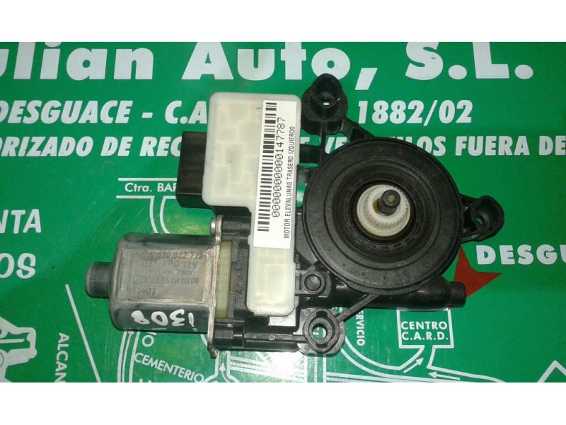 Recambio de motor elevalunas trasero izquierdo para seat leon (5f1) reference referencia OEM IAM 5Q0959311A 0130822725 BOSCH