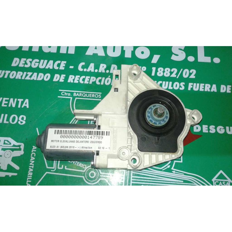 Recambio de motor elevalunas delantero izquierdo para audi a1 (8x) attraction referencia OEM IAM 8K0959801C 1101A62114110 BROSE