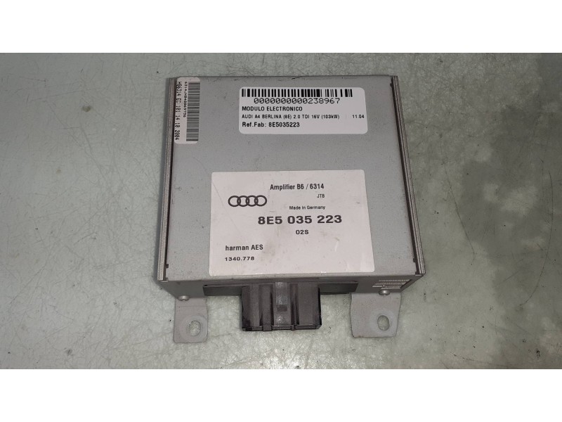 Recambio de modulo electronico para audi a4 berlina (8e) 2.0 tdi 16v (103kw) referencia OEM IAM 8E5035223  