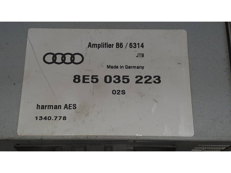 Recambio de modulo electronico para audi a4 berlina (8e) 2.0 tdi 16v (103kw) referencia OEM IAM 8E5035223  
