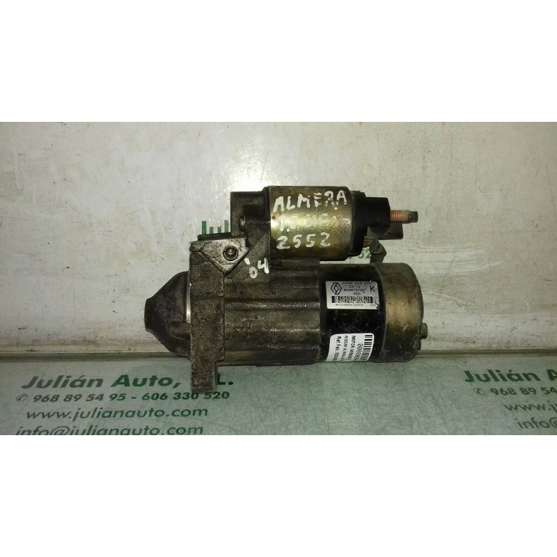 Recambio de motor arranque para nissan almera (n16/e) acenta referencia OEM IAM 8200426577 M000T91581 MITSUBISHI