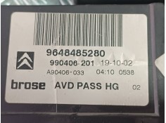 Recambio de motor elevalunas delantero derecho para citroen c5 berlina 2.0 hdi magic referencia OEM IAM 9648485280 990406201 101 2