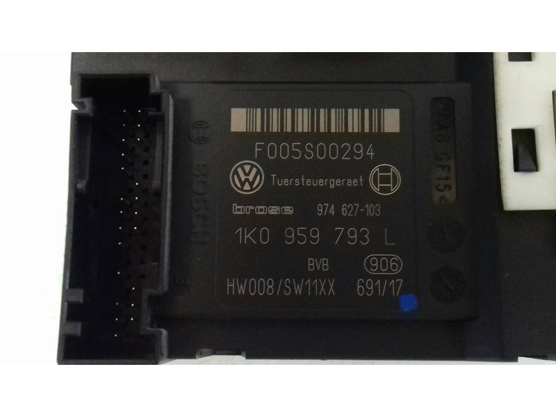 Recambio de motor elevalunas delantero izquierdo para volkswagen passat berlina (3c2) advance referencia OEM IAM 1K0959763L 1K09