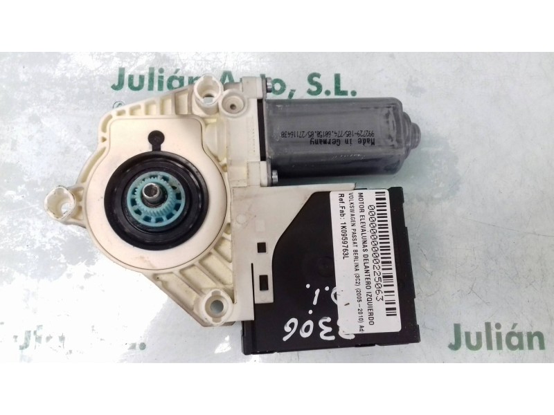 Recambio de motor elevalunas delantero izquierdo para volkswagen passat berlina (3c2) advance referencia OEM IAM 1K0959763L 1K09