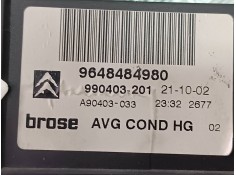 Recambio de motor elevalunas delantero izquierdo para citroen c5 berlina 2.0 hdi magic referencia OEM IAM 9648484980 990403201 1 2