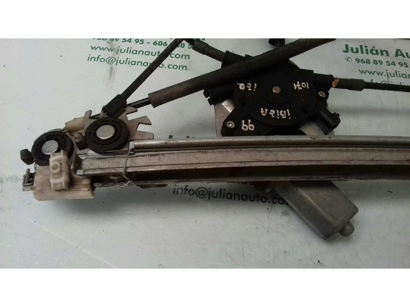 Recambio de elevalunas delantero izquierdo para seat ibiza (6k) sxe referencia OEM IAM D239805 020307 ELECTRICO