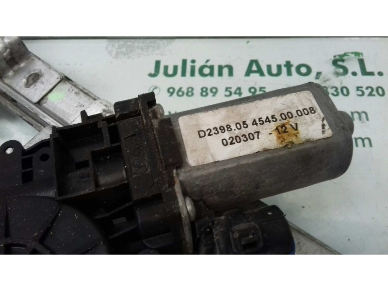 Recambio de elevalunas delantero izquierdo para seat ibiza (6k) sxe referencia OEM IAM D239805 020307 ELECTRICO