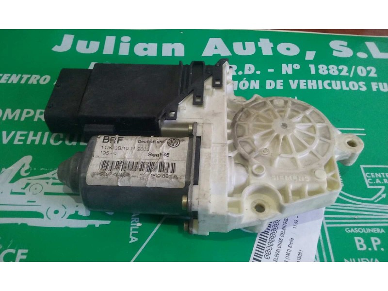 Recambio de motor elevalunas delantero derecho para seat leon (1m1) stella referencia OEM IAM 105415301 1C1959802A SIEMENS