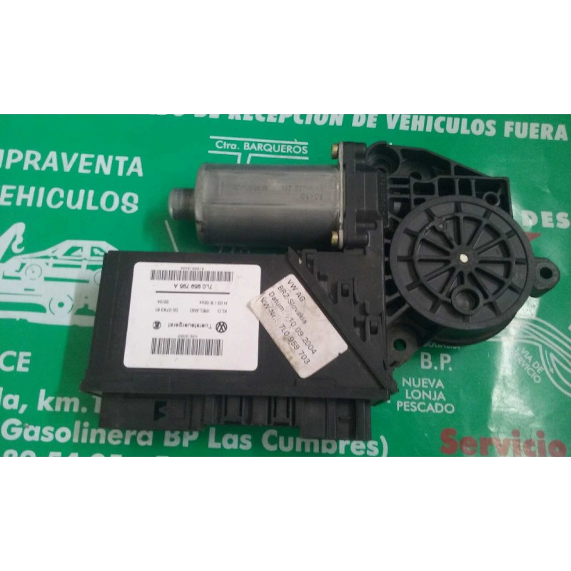 Recambio de motor elevalunas trasero izquierdo para volkswagen touareg (7la) referencia OEM IAM 7L0959795A 7L0959703 43610302