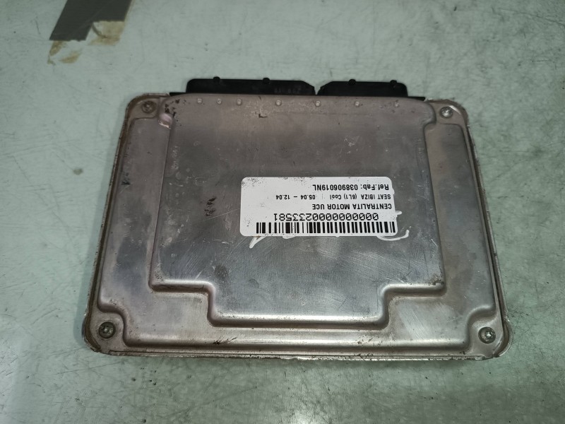 Recambio de centralita motor uce para seat ibiza (6l1) cool referencia OEM IAM 038906019NL W06L0920801A KIT - BOSCH
