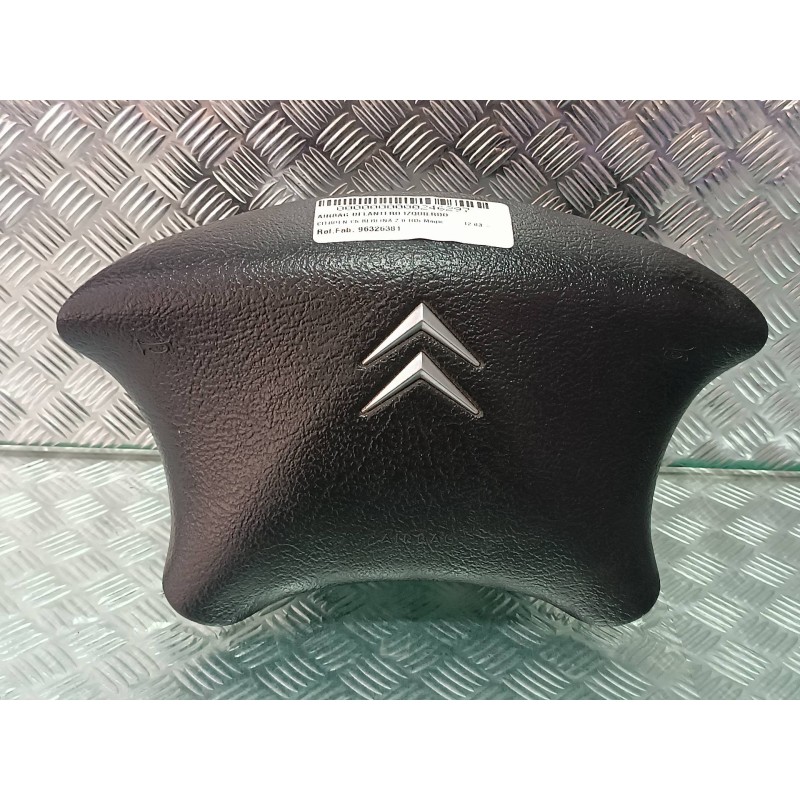 Recambio de airbag delantero izquierdo para citroen c5 berlina 2.0 hdi magic referencia OEM IAM 96326381  CA100350ZE