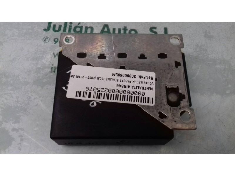 Recambio de centralita airbag para volkswagen passat berlina (3c2) advance referencia OEM IAM 3C0909605M  TRW