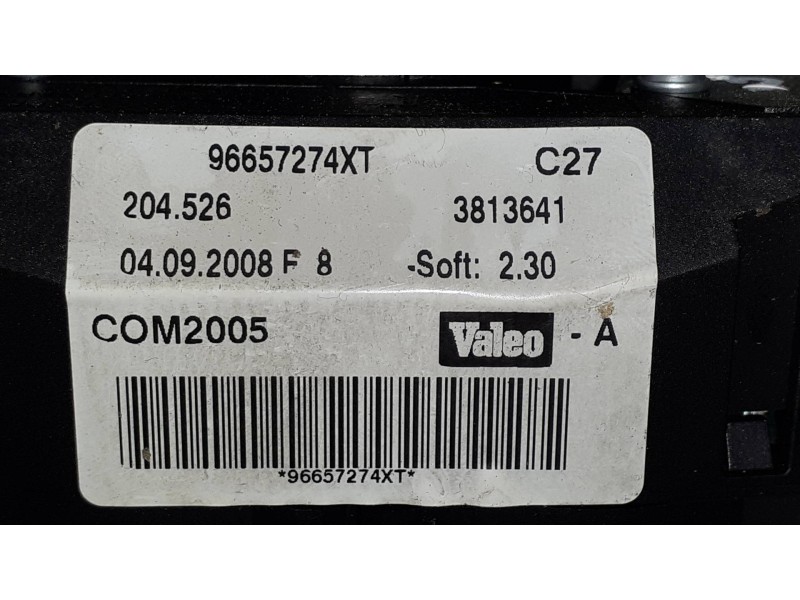 Recambio de mando luces para peugeot 207 sw confort referencia OEM IAM 96657274XT VALEO COM2005