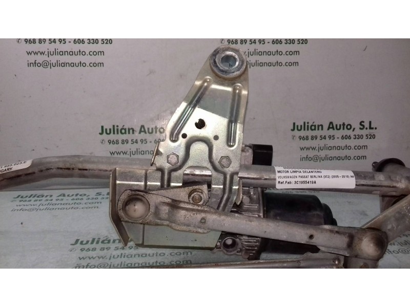 Recambio de motor limpia delantero para volkswagen passat berlina (3c2) advance referencia OEM IAM 3C1955419A A9738881 061102075