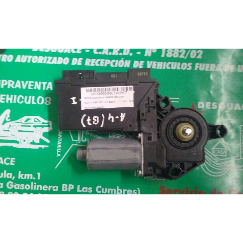 Recambio de motor elevalunas trasero izquierdo para audi a4 avant (8e) 1.8 t quattro referencia OEM IAM 8E0959801E 105998204 105
