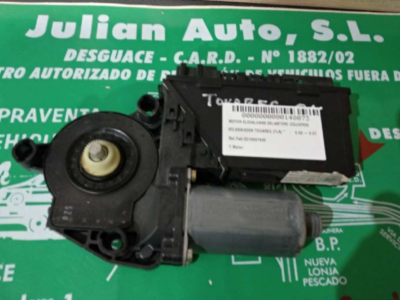 Recambio de motor elevalunas delantero izquierdo para volkswagen touareg (7la) referencia OEM IAM 3D1959793E 7L0959701A 01308217
