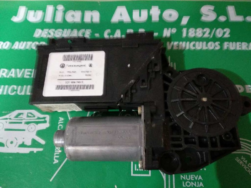 Recambio de motor elevalunas delantero izquierdo para volkswagen touareg (7la) referencia OEM IAM 3D1959793E 7L0959701A 01308217