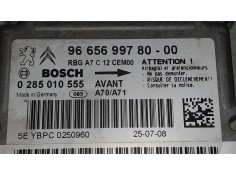 Recambio de centralita airbag para peugeot 207 sw confort referencia OEM IAM 9665699780 0285010555 BOSCH 2