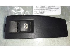 Recambio de mando elevalunas delantero derecho para peugeot 207 sw confort referencia OEM IAM 96612124 VALEO CONECTOR 6 PINES 2
