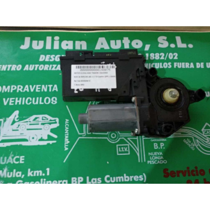 Recambio de motor elevalunas trasero izquierdo para audi a4 berlina (8e) 2.0 tdi quattro (dpf) (125kw) referencia OEM IAM 8E0959