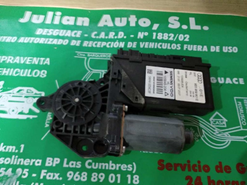 Recambio de motor elevalunas trasero izquierdo para audi a4 berlina (8e) 2.0 tdi quattro (dpf) (125kw) referencia OEM IAM 8E0959