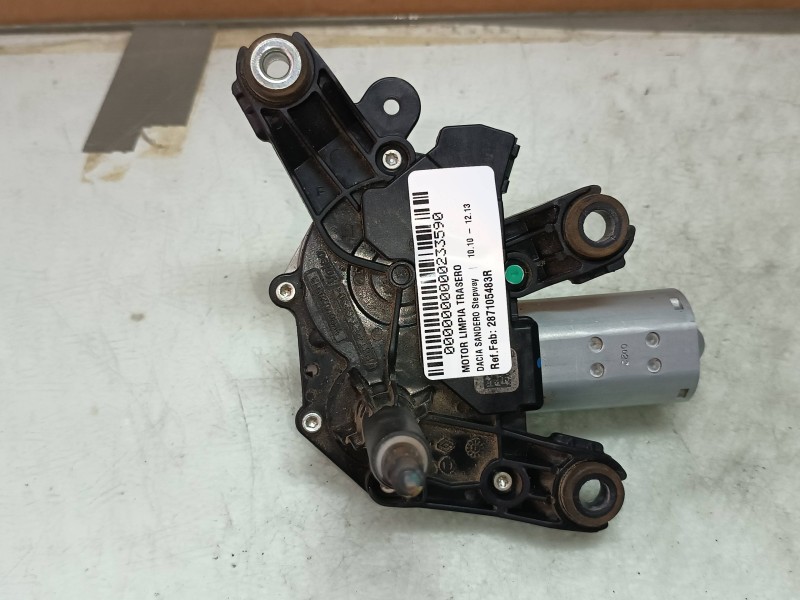 Recambio de motor limpia trasero para dacia sandero stepway referencia OEM IAM 287105483R W000034936 VALEO