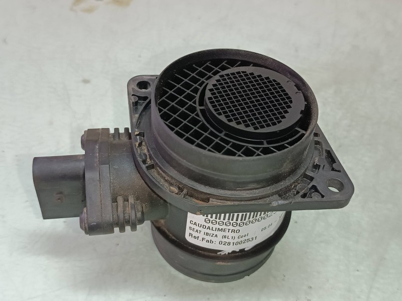 Recambio de caudalimetro para seat ibiza (6l1) cool referencia OEM IAM 0281002531 038906461B BOSCH