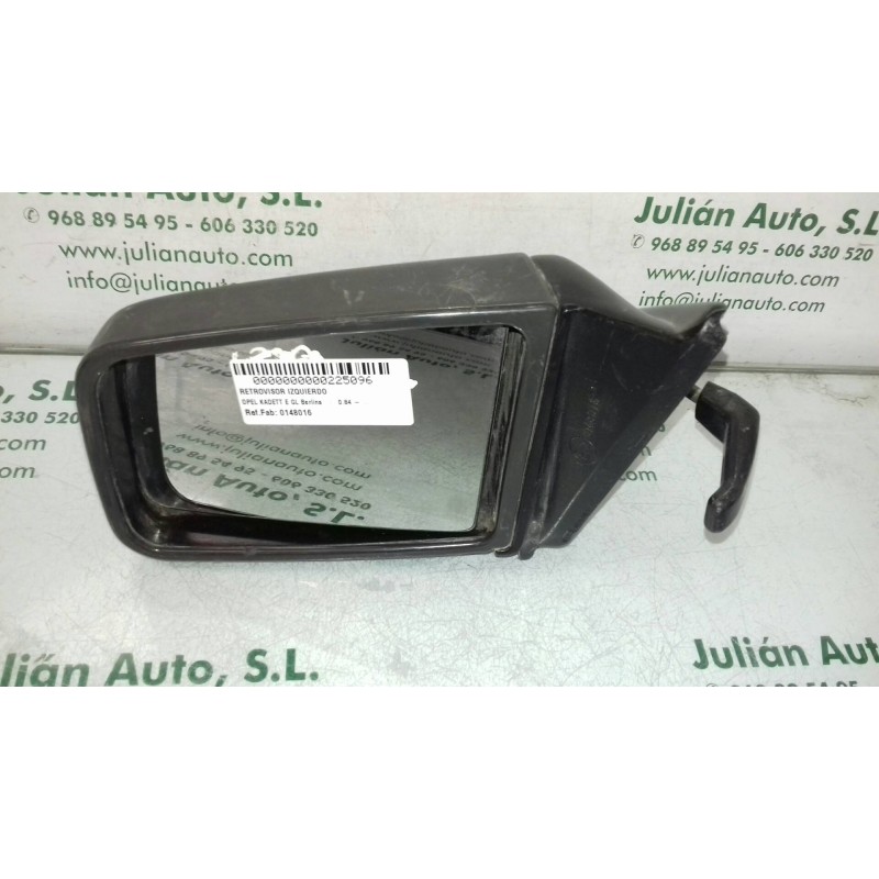 Recambio de retrovisor izquierdo para opel kadett e gl berlina referencia OEM IAM 0148016  MANUAL