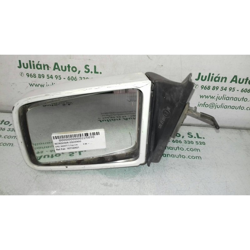 Recambio de retrovisor izquierdo para opel kadett e cup lim. referencia OEM IAM 167143421 0017185 MANUAL