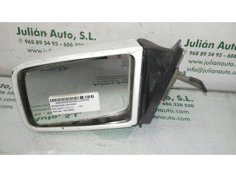 Recambio de retrovisor izquierdo para opel kadett e cup lim. referencia OEM IAM 167143421 0017185 MANUAL