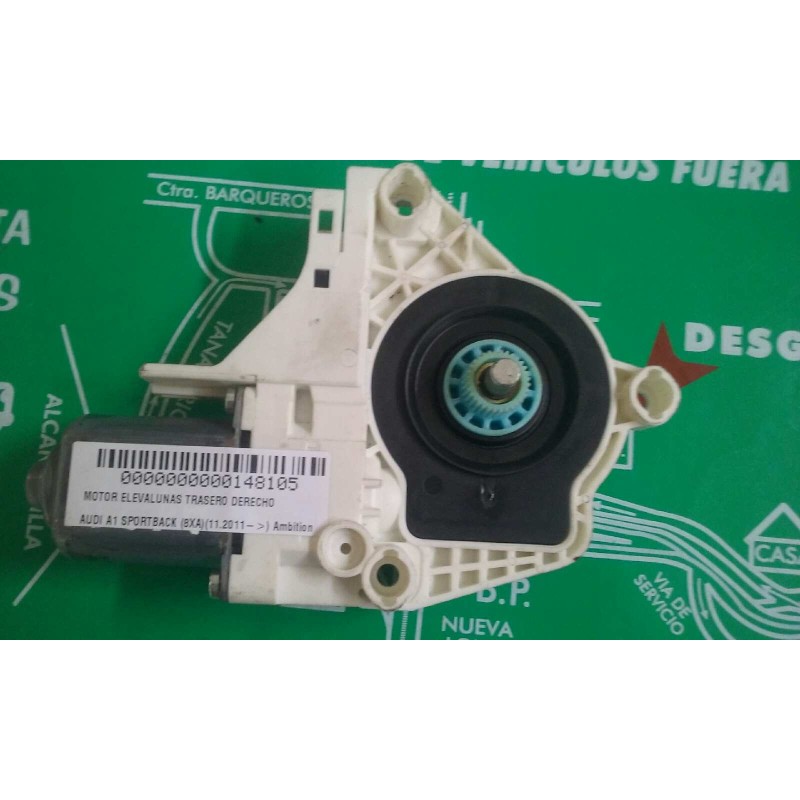 Recambio de motor elevalunas trasero izquierdo para audi a1 sportback (8xa) ambition referencia OEM IAM 8K0959811A  