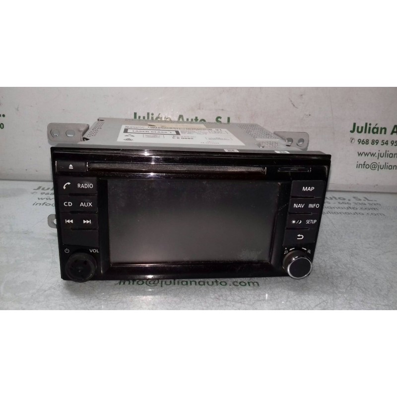 Recambio de sistema audio / radio cd para nissan note acenta referencia OEM IAM 7513750206 259153VV1A BOSCH