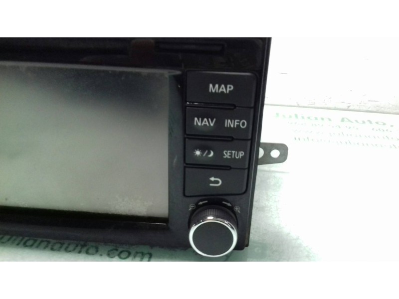 Recambio de sistema audio / radio cd para nissan note acenta referencia OEM IAM 7513750206 259153VV1A BOSCH