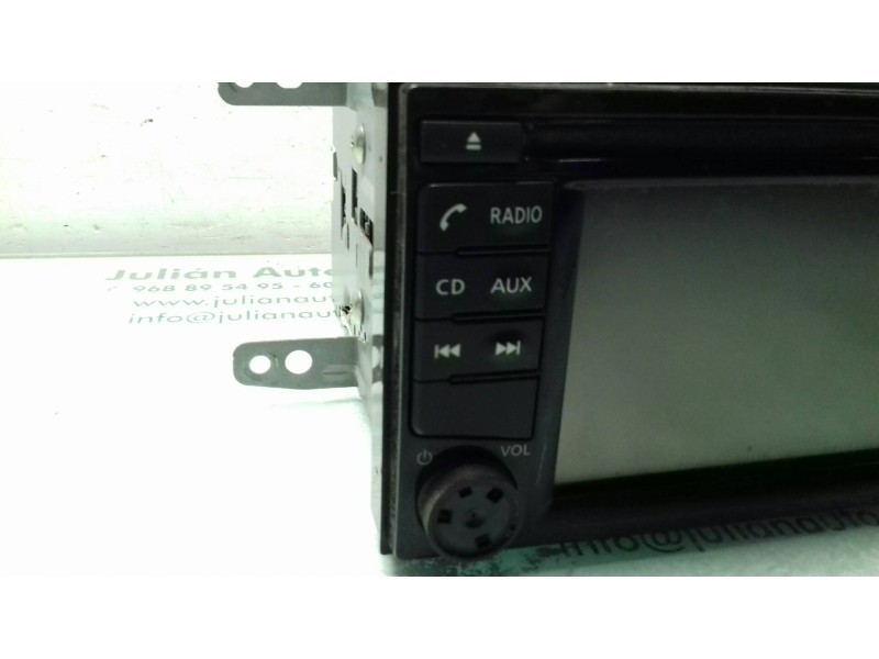 Recambio de sistema audio / radio cd para nissan note acenta referencia OEM IAM 7513750206 259153VV1A BOSCH