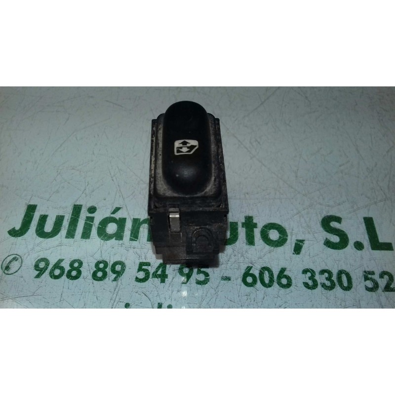 Recambio de mando elevalunas delantero izquierdo para renault laguna (b56) 2.0 anade referencia OEM IAM 24195 3+3 PINES MARRON