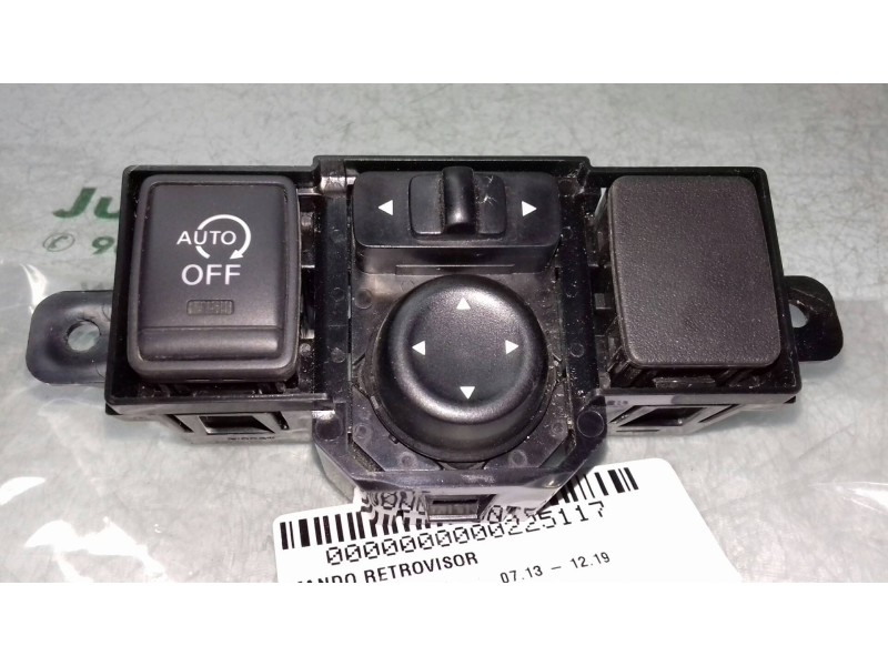 Recambio de mando retrovisor para nissan note acenta referencia OEM IAM 255703TB1A 3VV1A 689TB