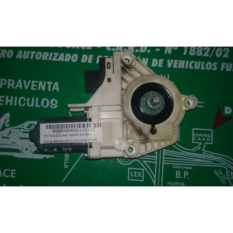 Recambio de motor elevalunas trasero izquierdo para audi a6 berlina (4f2) 3.0 tdi quattro (171kw) referencia OEM IAM 4F0959801C 