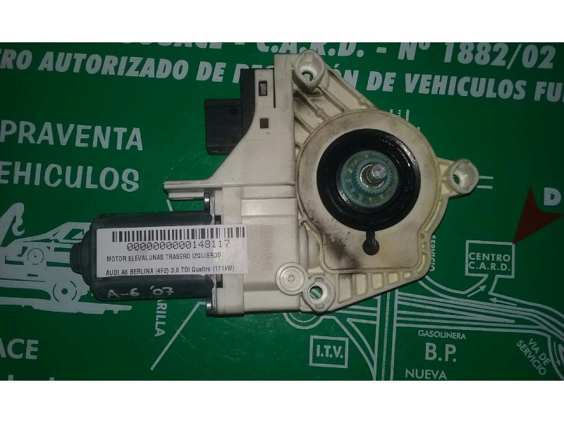 Recambio de motor elevalunas trasero izquierdo para audi a6 berlina (4f2) 3.0 tdi quattro (171kw) referencia OEM IAM 4F0959801C 