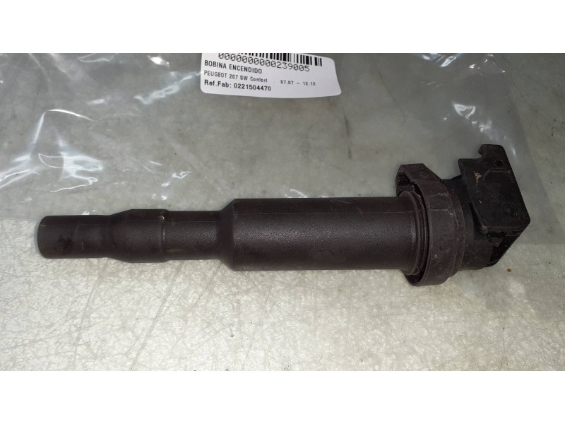 Recambio de bobina encendido para peugeot 207 sw confort referencia OEM IAM 0221504470 1437986 CONECTOR 3 PINES