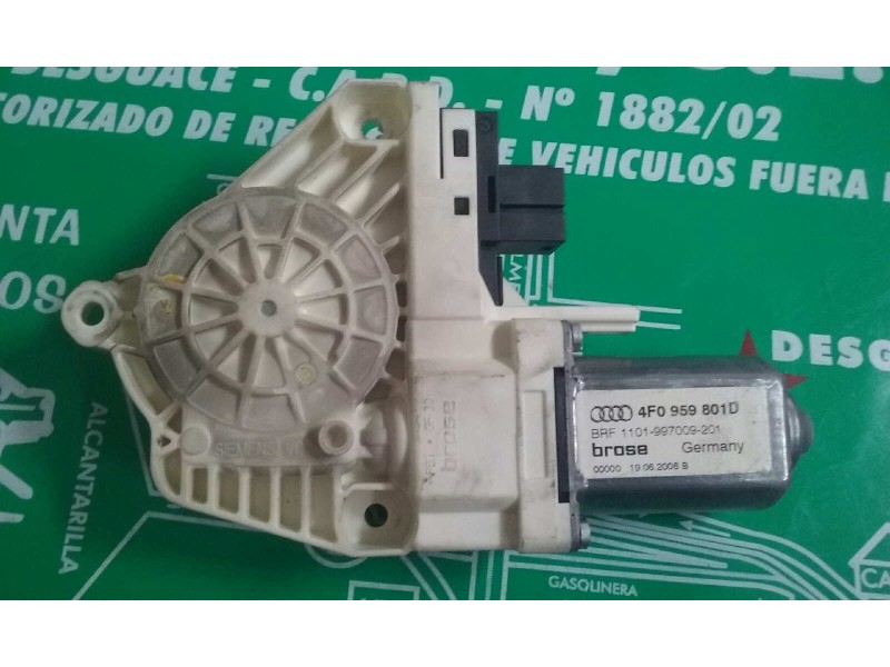 Recambio de motor elevalunas delantero izquierdo para audi a6 berlina (4f2) 3.0 tdi quattro (171kw) referencia OEM IAM 4F0959801