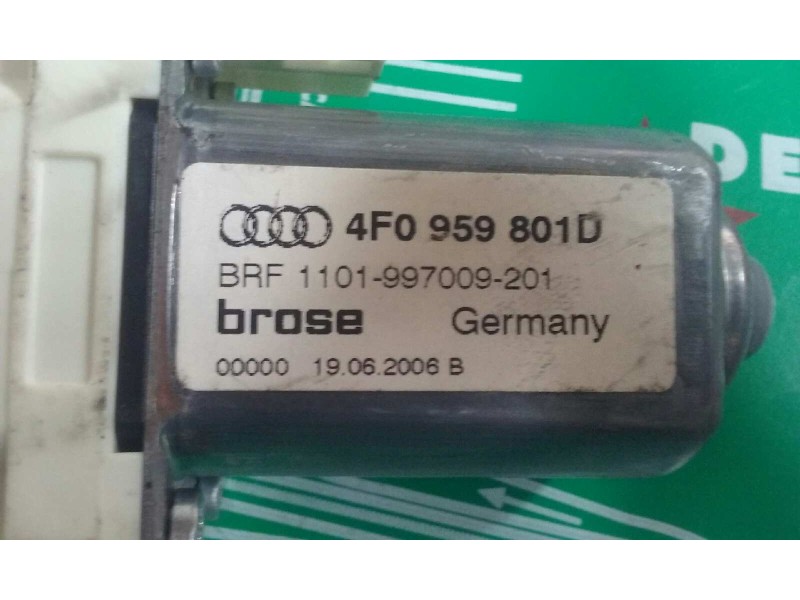 Recambio de motor elevalunas delantero izquierdo para audi a6 berlina (4f2) 3.0 tdi quattro (171kw) referencia OEM IAM 4F0959801