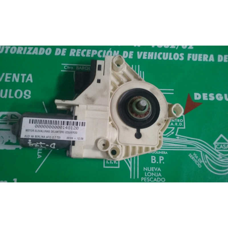 Recambio de motor elevalunas delantero izquierdo para audi a6 berlina (4f2) 2.7 tdi referencia OEM IAM 4F0959801D  