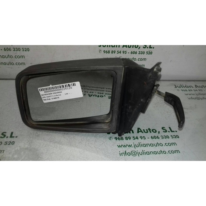 Recambio de retrovisor izquierdo para opel kadett e ls berlina referencia OEM IAM 0148016  MANUAL