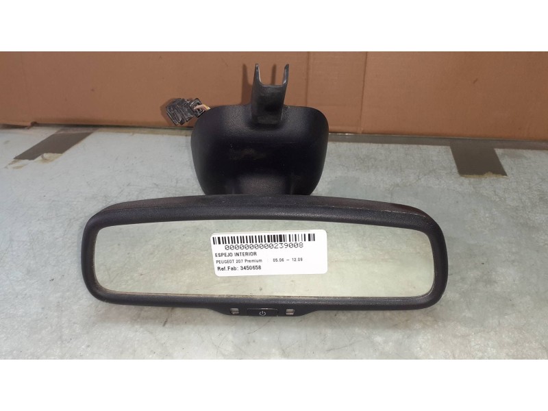 Recambio de espejo para peugeot 207 premium referencia OEM IAM 3450658 015901 CONECTOR 3 PINES
