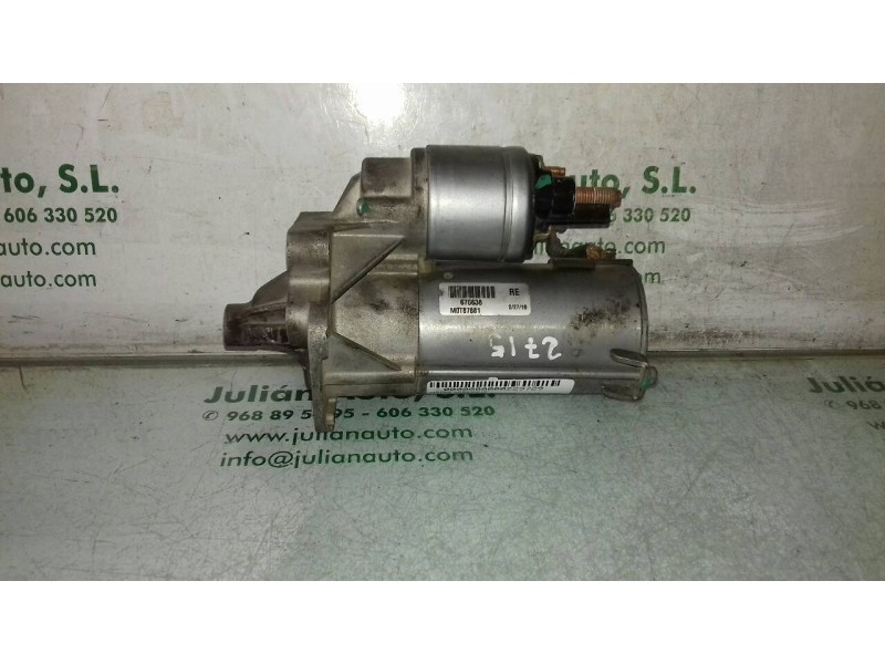 Recambio de motor arranque para renault scenic ii 1.5 dci diesel referencia OEM IAM 670638 M0T87881 