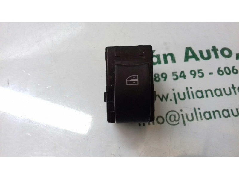 Recambio de mando elevalunas trasero derecho para renault koleos dynamique referencia OEM IAM 25411JY00B 5+1 PINES BLANCO